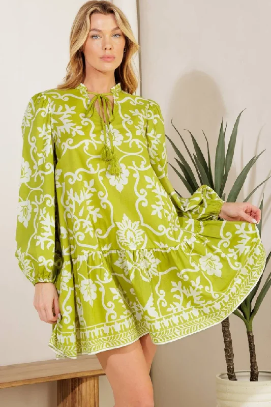 Mini dresses with embroidered details for a unique touch Lottie Paisley Babydoll Dress Mini dresses with embroidered details for a unique touch Lottie Paisley Babydoll Dress
