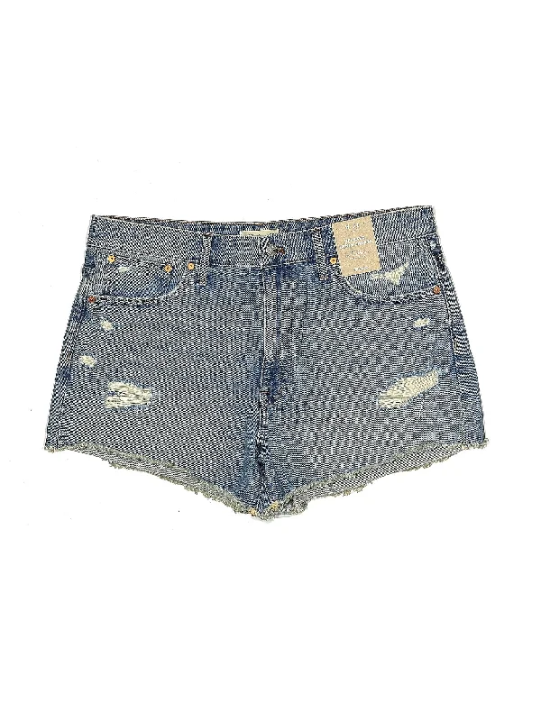 Women's Printed Animal Print Shorts in Brown and Black for a Bold and Fashion - Forward AppearanceMid-Rise Denim Shorts Women's Printed Animal Print Shorts in Brown and Black for a Bold and Fashion - Forward AppearanceMid-Rise Denim Shorts