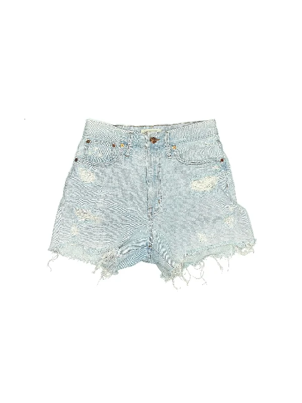 Plus Size Women's Drawstring Linen - Blend Shorts in Beige for a Relaxing VacationMid-Rise Denim Shorts Plus Size Women's Drawstring Linen - Blend Shorts in Beige for a Relaxing VacationMid-Rise Denim Shorts