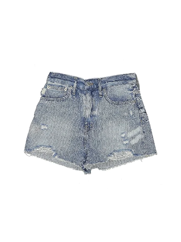 Plus Size Women's Stretch Denim Shorts with Belt Loops in Medium Wash for a Versatile FitMid-Rise Denim Shorts Plus Size Women's Stretch Denim Shorts with Belt Loops in Medium Wash for a Versatile FitMid-Rise Denim Shorts