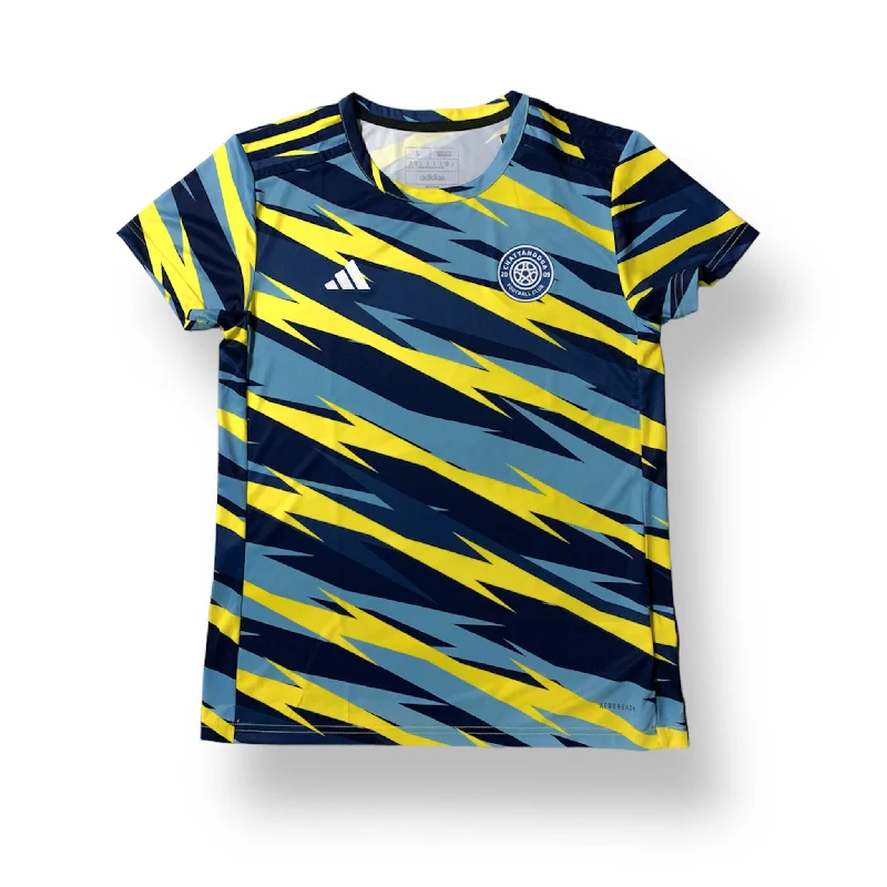 Petite - sized women's jersey for a perfect fit2024 adidas Warm Up Top (Women's Fit) Petite - sized women's jersey for a perfect fit2024 adidas Warm Up Top (Women's Fit)