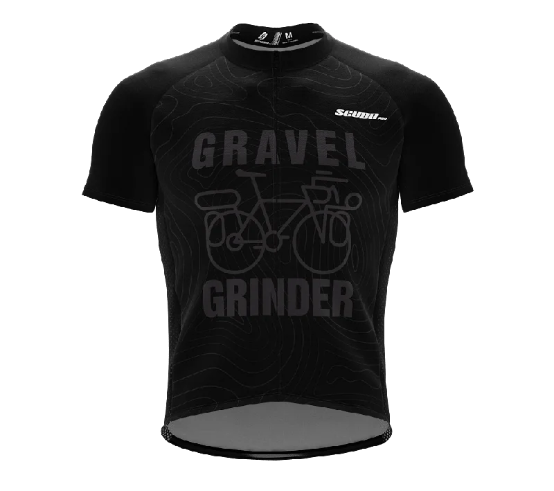 Gravel | Black  | Cycling Jersey for Men and Women