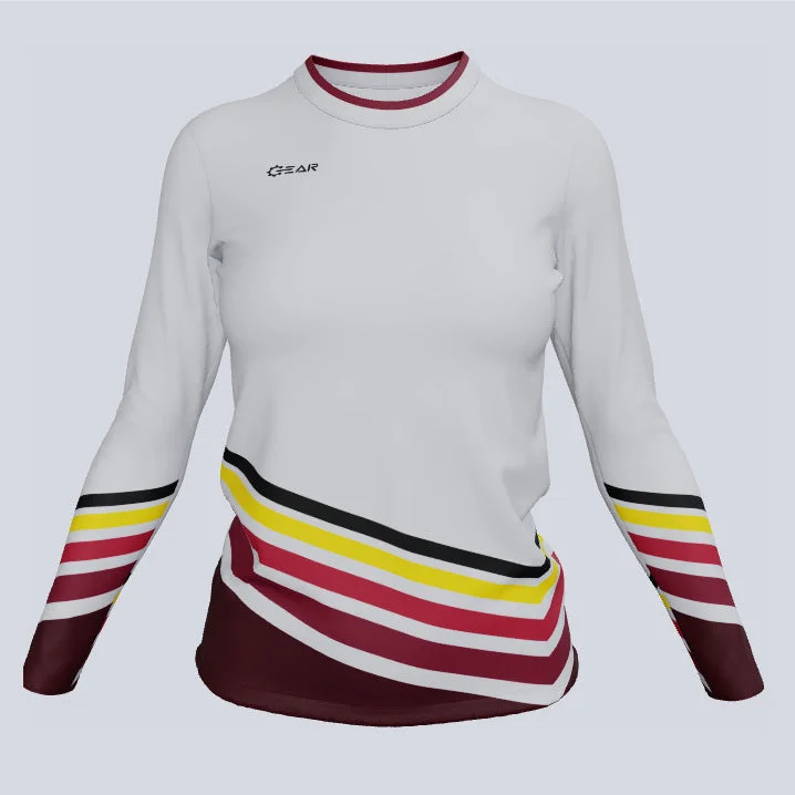 Women's jersey for pregnant women (maternity jersey)Ladies ECO Long Sleeve Crew Epic Jersey Women's jersey for pregnant women (maternity jersey)Ladies ECO Long Sleeve Crew Epic Jersey