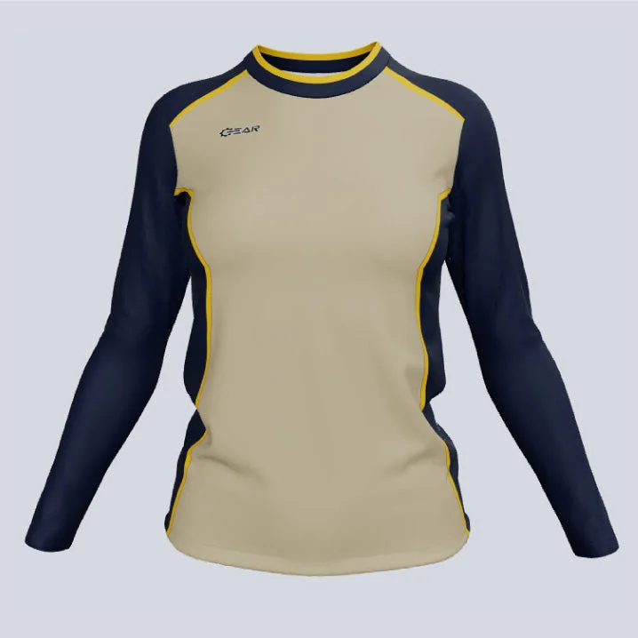 Women's jersey for running workoutsLadies ECO Long Sleeve Crew Saga Jersey