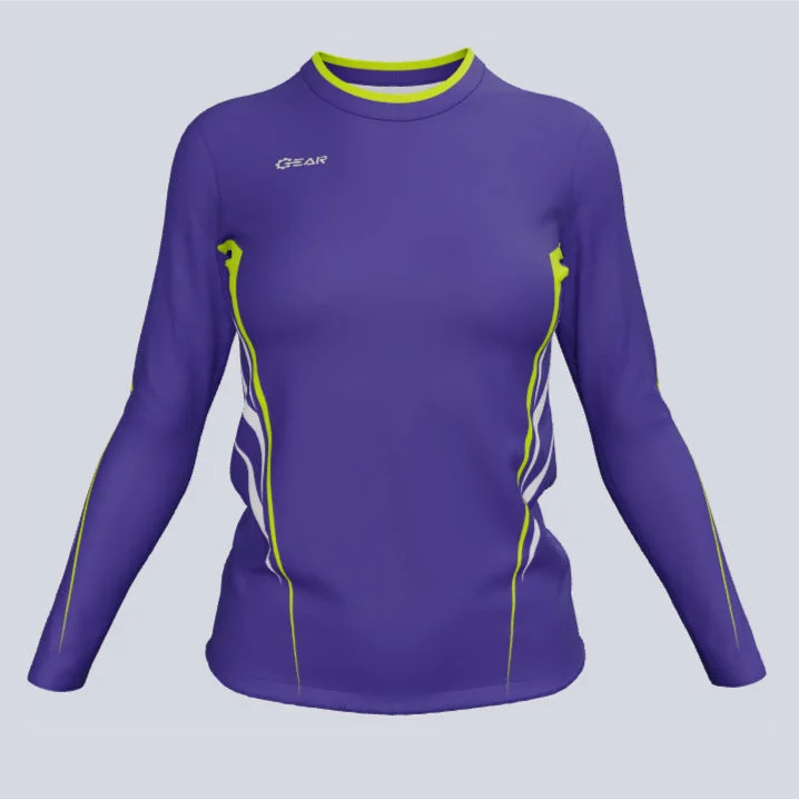 Women's jersey for dance workoutsLadies ECO Long Sleeve Crew Speed Jersey