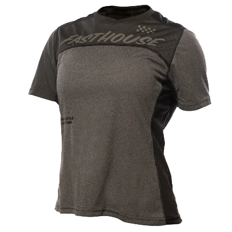 Full - length women's jersey for extra coverageClassic Mercury SS Women's Jersey - Black/Charcoal Heather Full - length women's jersey for extra coverageClassic Mercury SS Women's Jersey - Black/Charcoal Heather