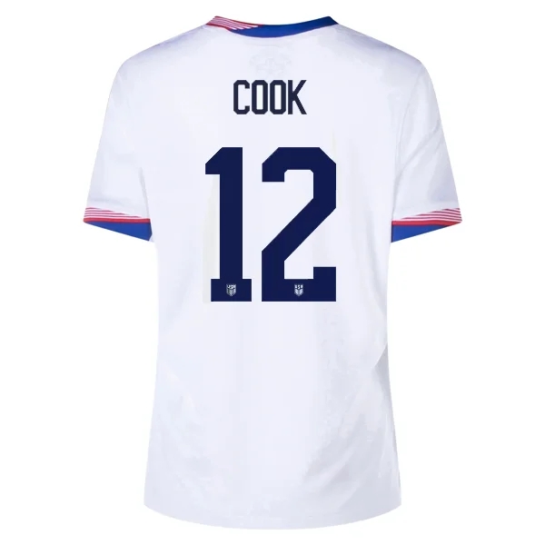 White women's jersey for a clean and fresh appearanceNike Womens United States Alana Simone Cook Home Jersey 24/25 (White) White women's jersey for a clean and fresh appearanceNike Womens United States Alana Simone Cook Home Jersey 24/25 (White)