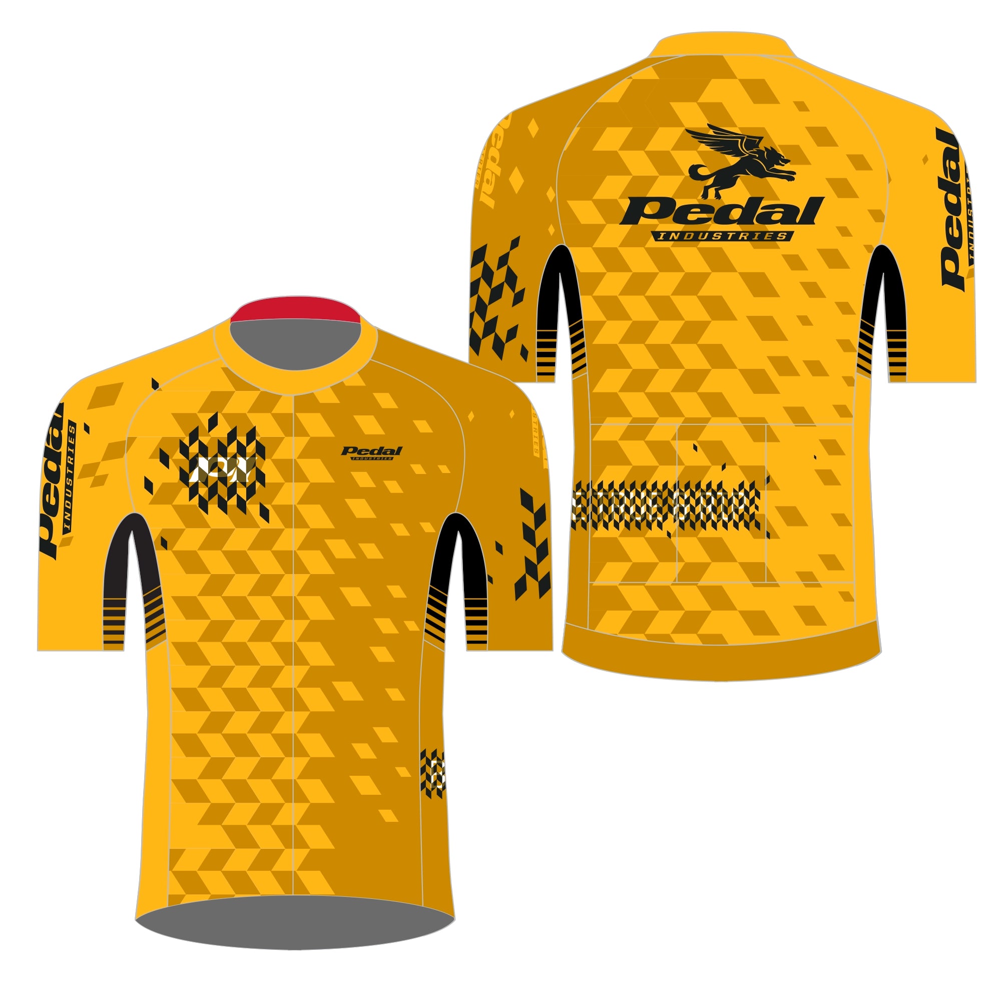 Women's jersey for tennis matchesPEDAL Industries Classic GOLD 2023 SPEED JERSEY SHORT SLEEVE - Ladies Women's jersey for tennis matchesPEDAL Industries Classic GOLD 2023 SPEED JERSEY SHORT SLEEVE - Ladies