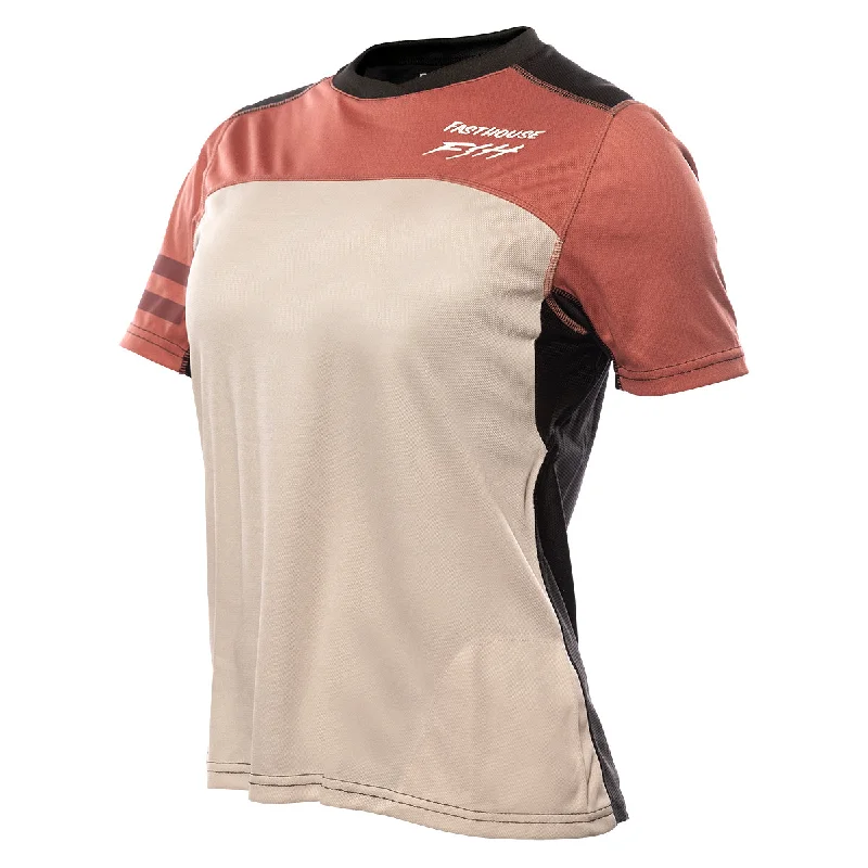 Women's jersey with a geometric printAlloy Sidewinder SS Women's Jersey - Mauve/Cream Women's jersey with a geometric printAlloy Sidewinder SS Women's Jersey - Mauve/Cream