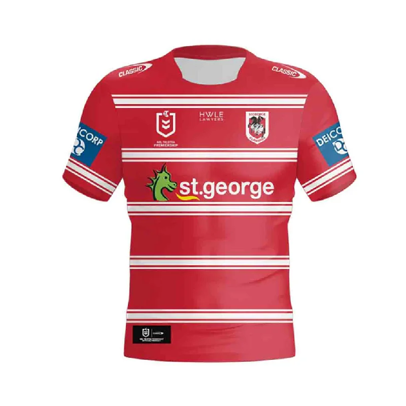 Long - sleeve women's jersey for cooler daysSt George Dragons 2024 Alternate Jersey Ladies Long - sleeve women's jersey for cooler daysSt George Dragons 2024 Alternate Jersey Ladies