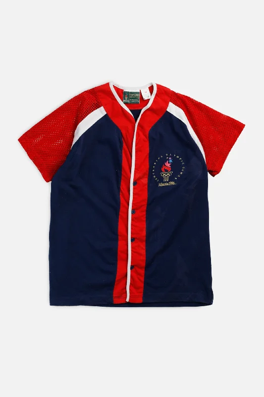 Women's jersey for tennis matchesVintage 1996 Olympics Baseball Jersey - Women's S