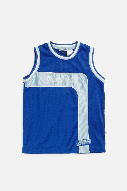 Women's jersey with a printed pattern like stripesVintage Reebok Basketball Jersey - Women's S Women's jersey with a printed pattern like stripesVintage Reebok Basketball Jersey - Women's S