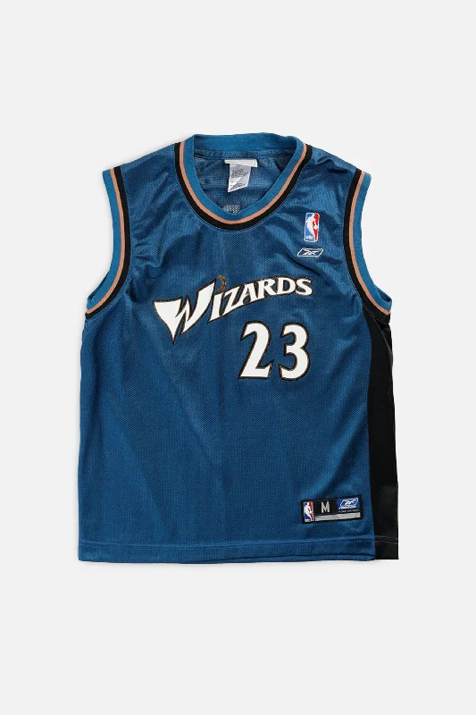White women's jersey for a clean and fresh appearanceVintage Washington Wizards NBA Jersey - Women's XS White women's jersey for a clean and fresh appearanceVintage Washington Wizards NBA Jersey - Women's XS