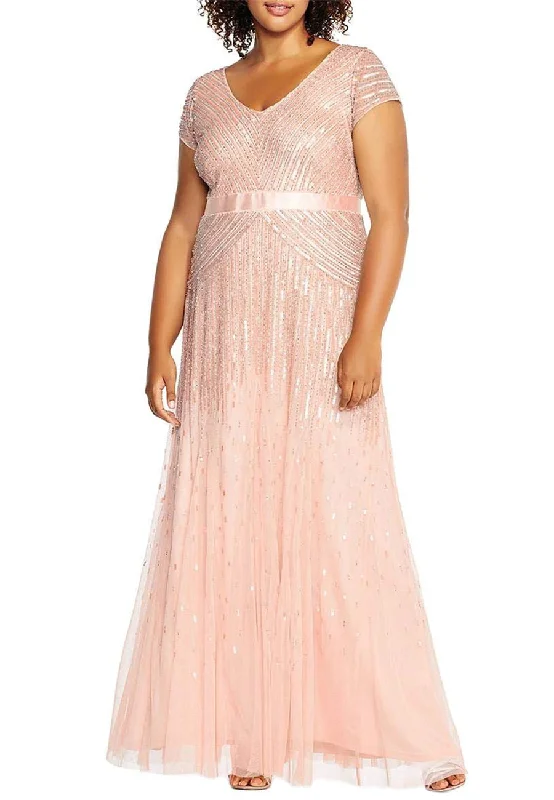 Halter Neck Women Dress to Show Off the Shoulders and NecklineBlush V Neck Beaded Gown Halter Neck Women Dress to Show Off the Shoulders and NecklineBlush V Neck Beaded Gown