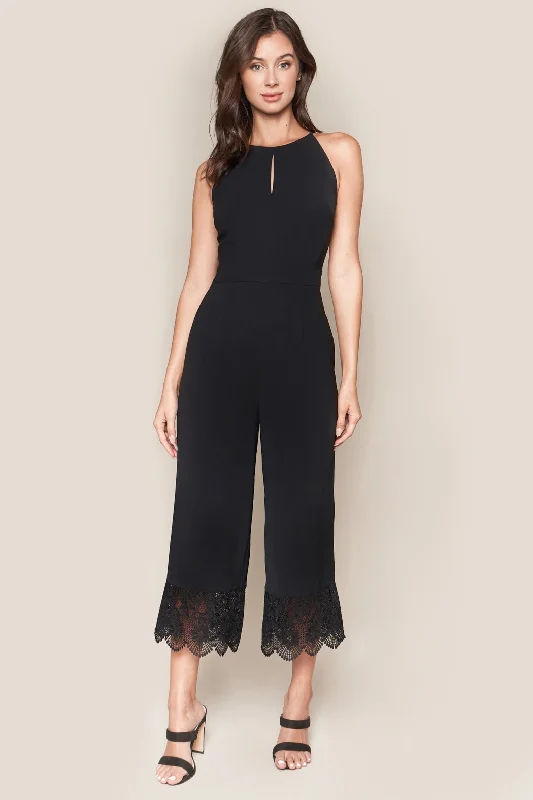 Cotton women jumpsuits for a comfortable and natural - feeling everyday optionForever Yours Lace Trim Jumpsuit Cotton women jumpsuits for a comfortable and natural - feeling everyday optionForever Yours Lace Trim Jumpsuit