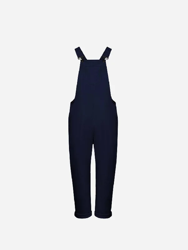 Women jumpsuits with geometric prints for a modern and contemporary aestheticJoy Organic Cotton Dungarees | Navy Women jumpsuits with geometric prints for a modern and contemporary aestheticJoy Organic Cotton Dungarees | Navy