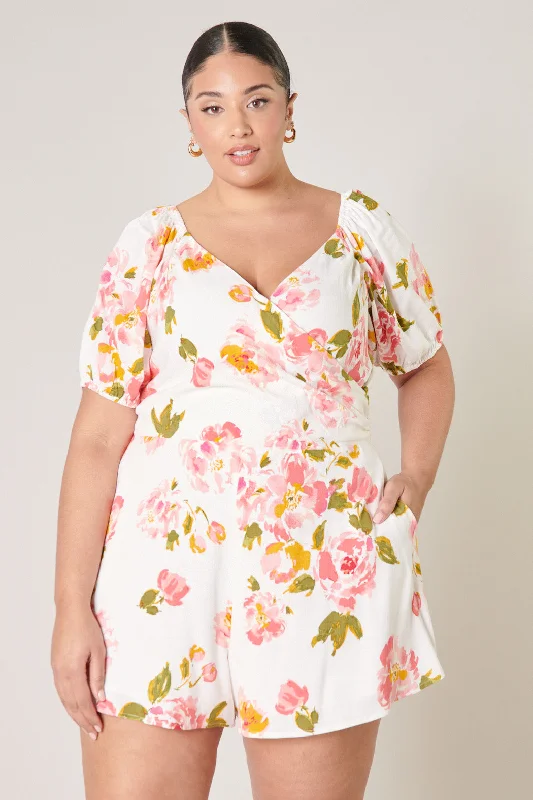 Women jumpsuits with abstract prints for an artistic and unique outfitMagdalena Floral Everheart Romper Curve Women jumpsuits with abstract prints for an artistic and unique outfitMagdalena Floral Everheart Romper Curve