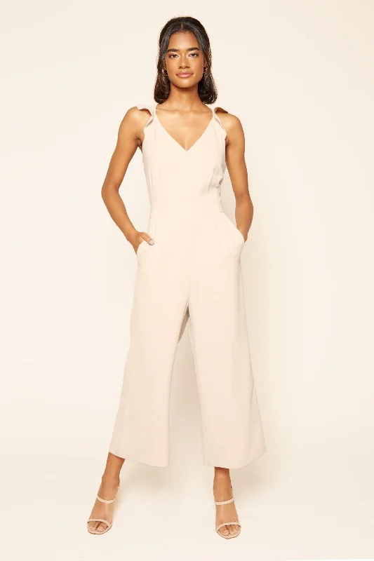 Women jumpsuits with a ruched bodice for a more feminine and form - fitting appearanceSaint Lucia Ruffled Jumpsuit Women jumpsuits with a ruched bodice for a more feminine and form - fitting appearanceSaint Lucia Ruffled Jumpsuit