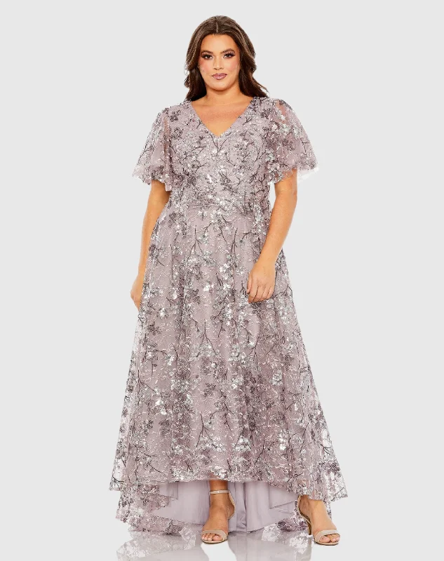 Ball Gown Women Dress with a Full Skirt for a Princess - like Look Ball Gown Women Dress with a Full Skirt for a Princess - like Look V Neck Flutter Sleeve A Line Embellished Dress Ball Gown Women Dress with a Full Skirt for a Princess - like Look Ball Gown Women Dress with a Full Skirt for a Princess - like Look V Neck Flutter Sleeve A Line Embellished Dress