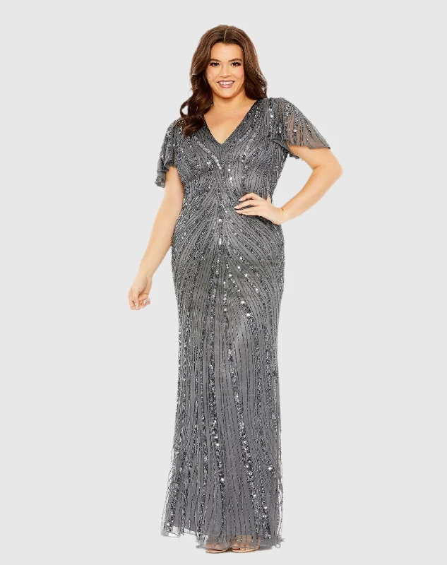 Printed Abstract Women Dress for a Modern and Artistic Appeal Printed Abstract Women Dress for a Modern and Artistic Appeal Flutter Sleeve Embellished Gown Printed Abstract Women Dress for a Modern and Artistic Appeal Printed Abstract Women Dress for a Modern and Artistic Appeal Flutter Sleeve Embellished Gown