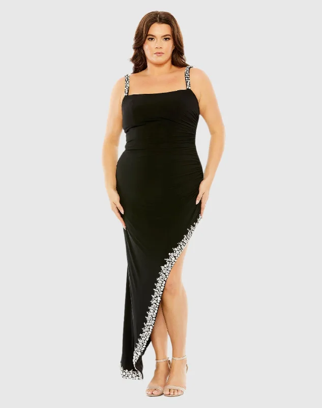Backless Women Dress for a Sexy and Alluring Look at Evening Events Backless Women Dress for a Sexy and Alluring Look at Evening Events Asymmetrical Embellished Hem Line Gown Backless Women Dress for a Sexy and Alluring Look at Evening Events Backless Women Dress for a Sexy and Alluring Look at Evening Events Asymmetrical Embellished Hem Line Gown