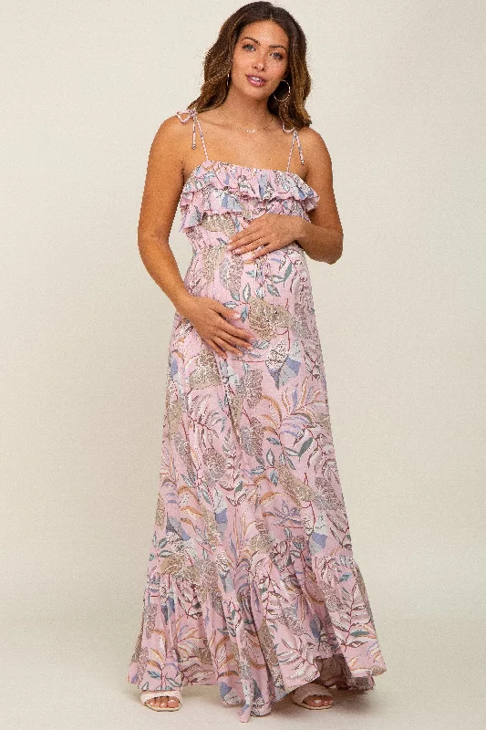 Ball Gown Women Dress with a Full Skirt for a Princess - like Look Ball Gown Women Dress with a Full Skirt for a Princess - like Look Pink Floral Ruffle Top Back Cutout Maternity Maxi Dress Ball Gown Women Dress with a Full Skirt for a Princess - like Look Ball Gown Women Dress with a Full Skirt for a Princess - like Look Pink Floral Ruffle Top Back Cutout Maternity Maxi Dress