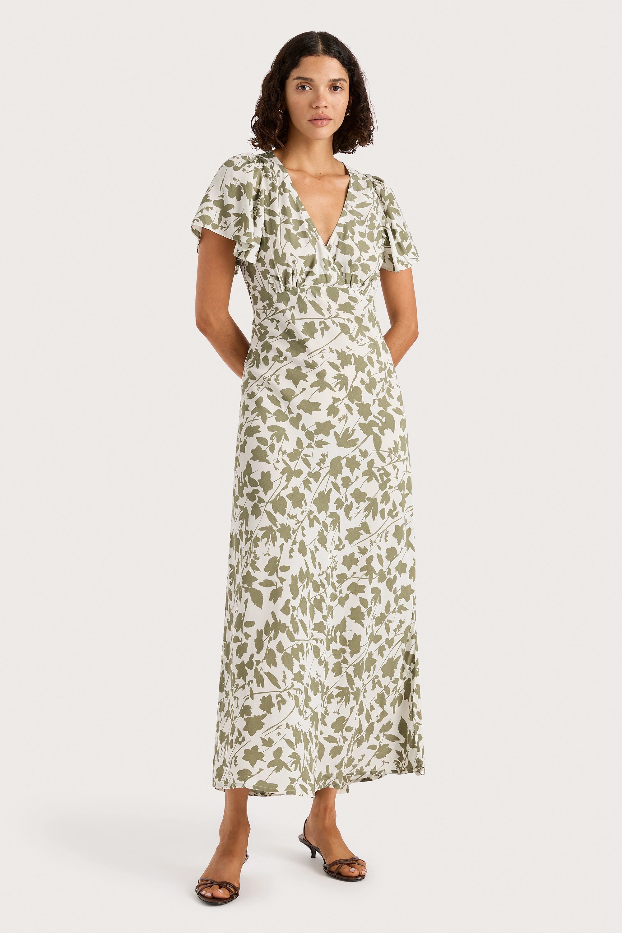 Boda Midi Dress Poplar Sage