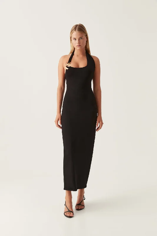 Wrap - style midi dresses in silk for a sophisticated office lookEnigma Hardware Dress Wrap - style midi dresses in silk for a sophisticated office lookEnigma Hardware Dress