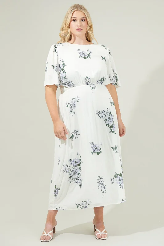 Midi dresses with bow accents for a sweet and charming lookPorto Floral Smocked Midi Dress Curve Midi dresses with bow accents for a sweet and charming lookPorto Floral Smocked Midi Dress Curve