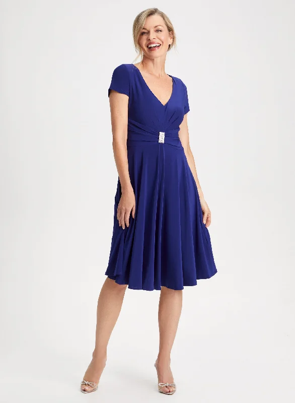 Midi dresses with ruffled hems for a romantic date nightBelted Rhinestone Embellished Dress Midi dresses with ruffled hems for a romantic date nightBelted Rhinestone Embellished Dress