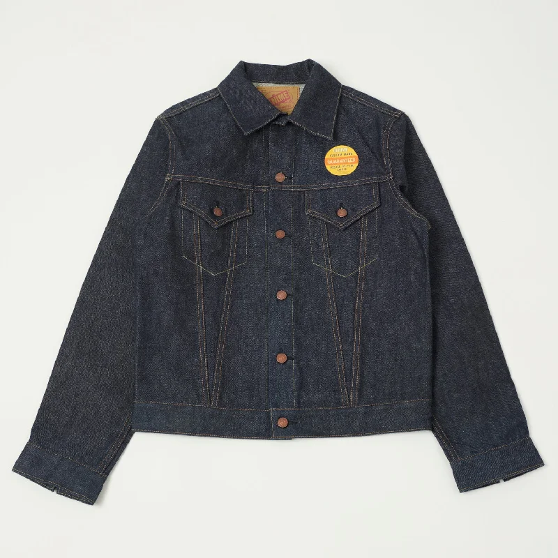 Denim Top with a Belted Waist for a Defined SilhouetteDenime 233 Type III Jacket Raw - Indigo Denim Top with a Belted Waist for a Defined SilhouetteDenime 233 Type III Jacket Raw - Indigo