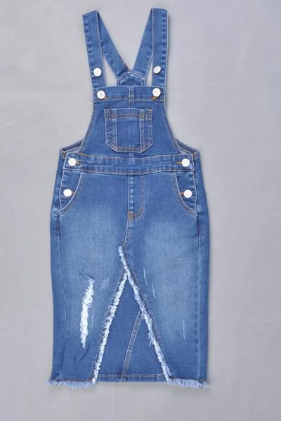Denim skirts for women over 40 with classic stylesGIRLS Distressed Denim Overalls (Indigo) Denim skirts for women over 40 with classic stylesGIRLS Distressed Denim Overalls (Indigo)