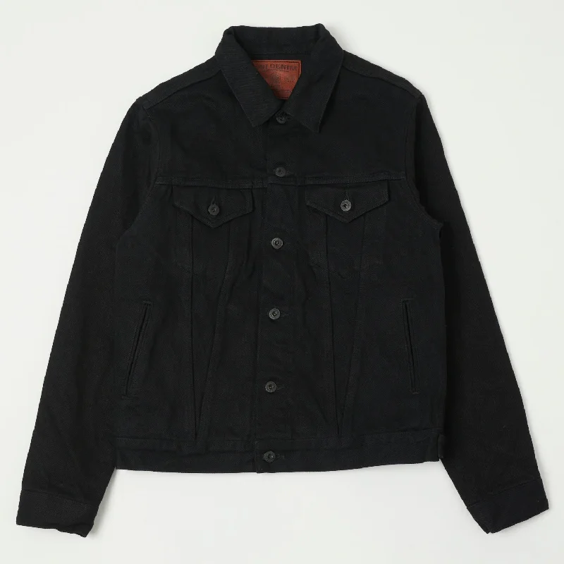 Distressed Denim Top for a Trendy and Edgy LookONI 02527P-ZR-BK Secret Denim Type III Denim Jacket - Black One Wash Distressed Denim Top for a Trendy and Edgy LookONI 02527P-ZR-BK Secret Denim Type III Denim Jacket - Black One Wash