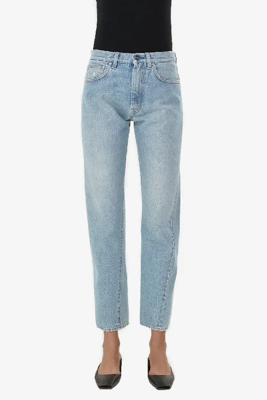 Button - Down Denim Top with a Classic DesignOriginal Denim - Light Blue Wash