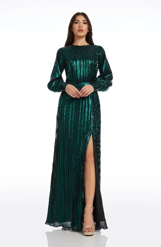Maxi dresses with cut - out details on the sides for a modern edgeCalista Dress