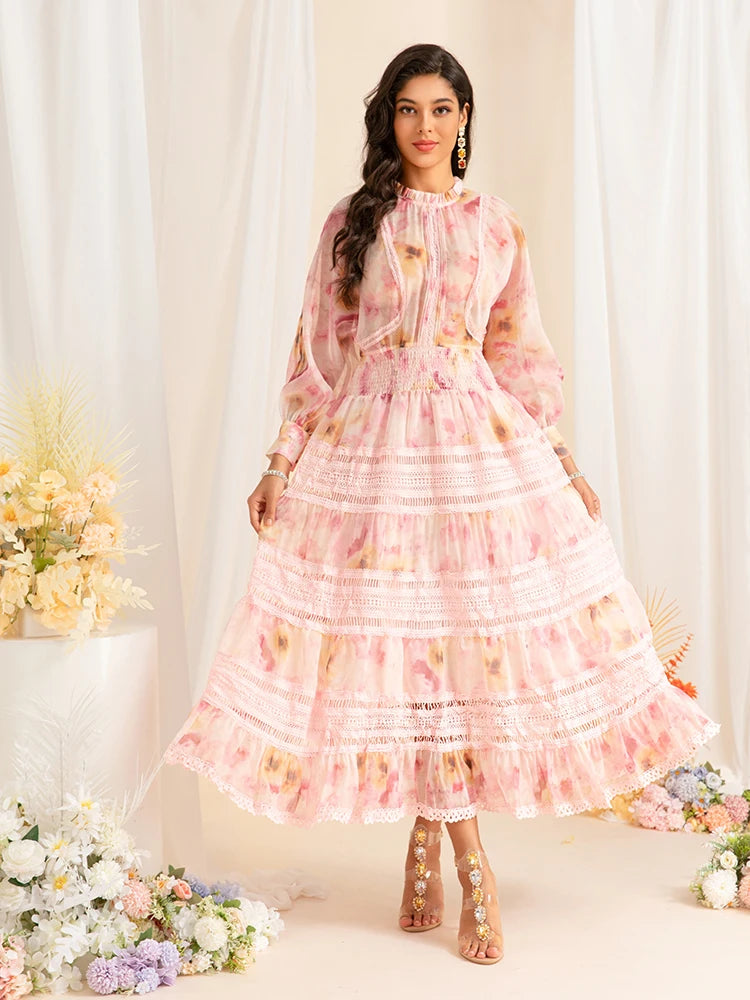Maxi dresses with cold - shoulder cutouts for a trendy lookDRESS STYLE  - SY1466