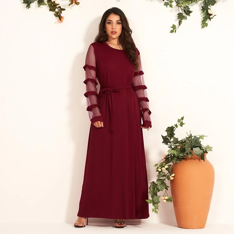 Sequined maxi dresses for formal evening galasFashionSierra - New Summer Women Party Dress Elegant Burgundy Long Dress Sexy Mesh Ruffle Long Sleeve Belted Maxi Dresses Retro Vestido Sequined maxi dresses for formal evening galasFashionSierra - New Summer Women Party Dress Elegant Burgundy Long Dress Sexy Mesh Ruffle Long Sleeve Belted Maxi Dresses Retro Vestido