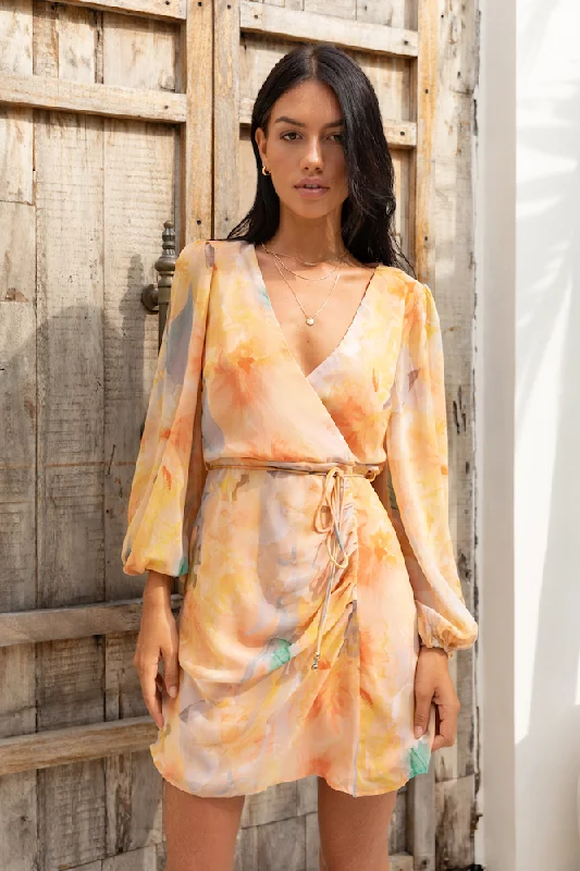 Mini dresses with empire waists for a flattering fitDance Through Life Dress Yellow