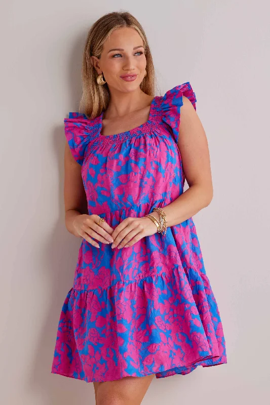 Mini dresses with asymmetric hems for a fashion - forward lookGavin Dress