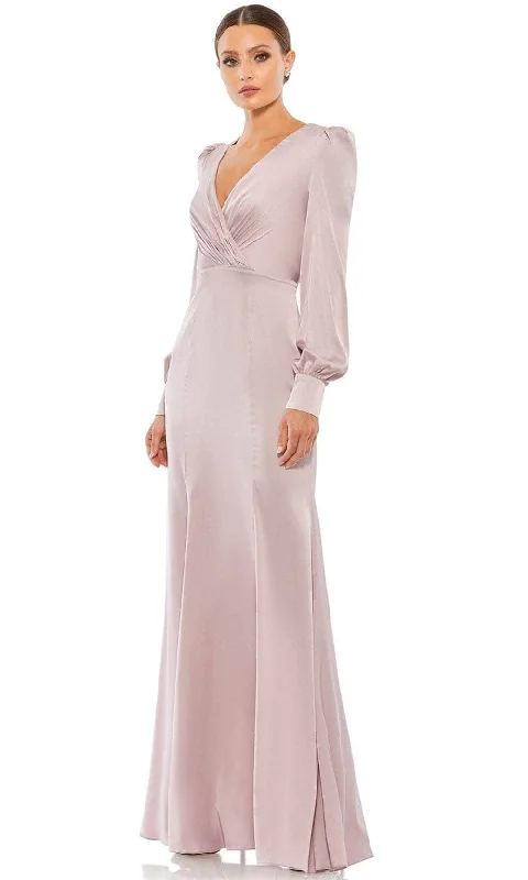Wedding guest dresses with abstract prints and long trainsIeena Duggal 55635 - V-neck Dress Wedding guest dresses with abstract prints and long trainsIeena Duggal 55635 - V-neck Dress