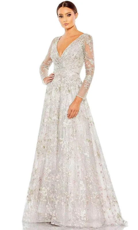 Embroidered wedding guest dresses in earthy tones for a rustic weddingMac Duggal 20402 - Long Sleeve Dress Embroidered wedding guest dresses in earthy tones for a rustic weddingMac Duggal 20402 - Long Sleeve Dress