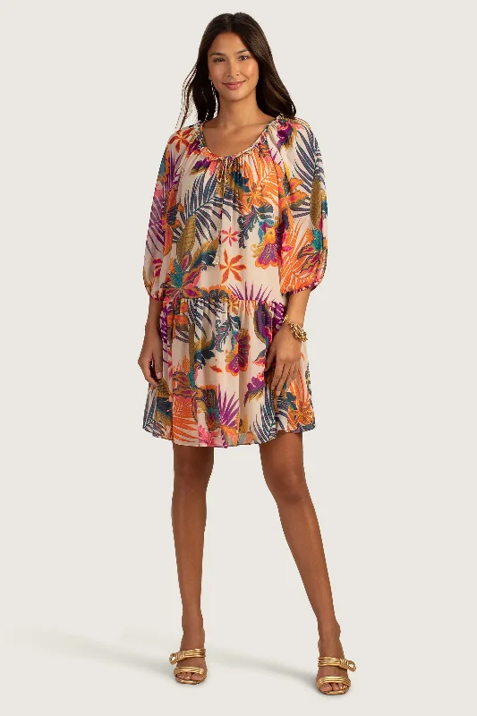 Mini dresses with belted waists for a defined silhouetteMajorelle Dress