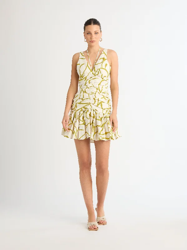 Printed mini dresses for a casual day outORGANICS MINI DRESS