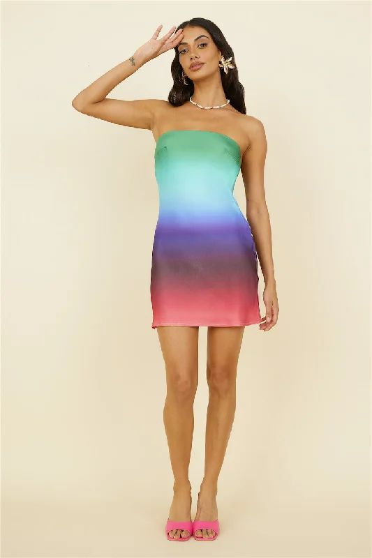 Mini dresses with keyhole necklinesSmiles All-Round Dress Multi