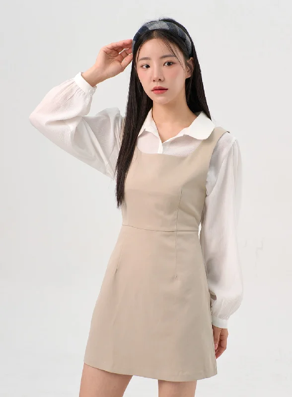 Mini dresses with off - the - shoulder stylesSquare Neck Sleeveless Mini Dress OS302 Mini dresses with off - the - shoulder stylesSquare Neck Sleeveless Mini Dress OS302
