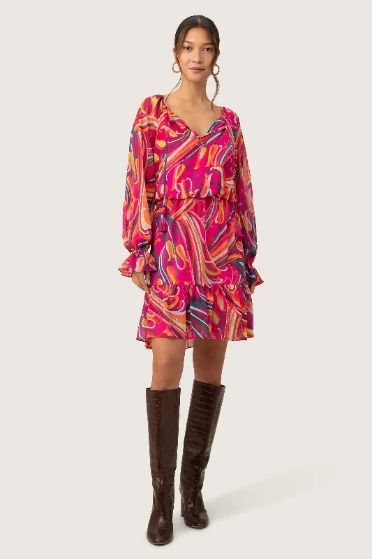 Mini dresses with belted waists for a defined silhouetteViti Dress