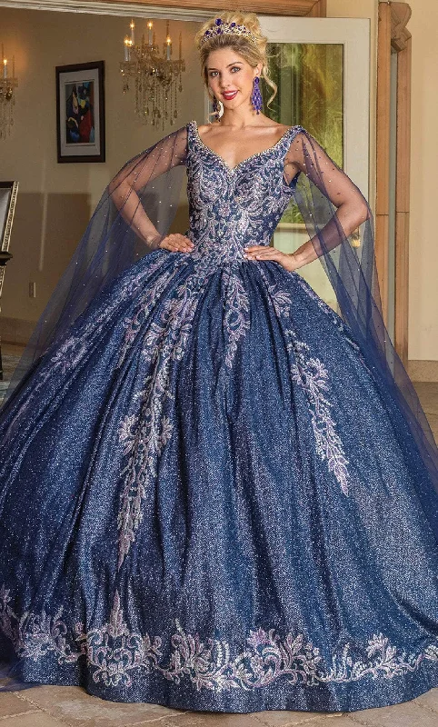 Tea - length formal dresses with lace trim for a semi - formal promDancing Queen 1751 - Sleeveless Striking Detailed Ballgown Tea - length formal dresses with lace trim for a semi - formal promDancing Queen 1751 - Sleeveless Striking Detailed Ballgown