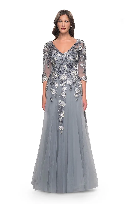 Prom dresses with one - shoulder ruffled straps and geometric patterns for a contemporary and eye - catching formal eventLa Femme 30968 Dress Prom dresses with one - shoulder ruffled straps and geometric patterns for a contemporary and eye - catching formal eventLa Femme 30968 Dress