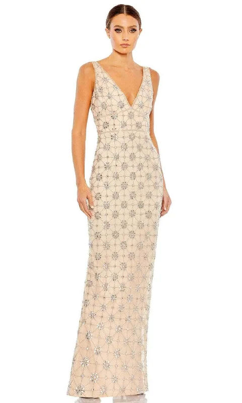Prom dresses with gathered skirts and crystal - encrusted belts for a luxurious promMac Duggal 93744 - Geo-Beaded Sheath Evening Dress Prom dresses with gathered skirts and crystal - encrusted belts for a luxurious promMac Duggal 93744 - Geo-Beaded Sheath Evening Dress