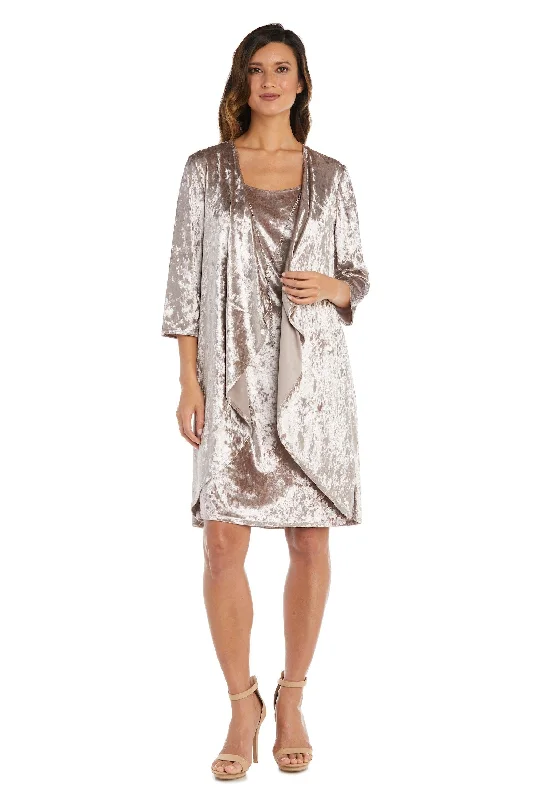 A - line cocktail dresses with floral embroidery for spring partiesR&M Richards 9537 Short Cocktail Jacket Dress A - line cocktail dresses with floral embroidery for spring partiesR&M Richards 9537 Short Cocktail Jacket Dress
